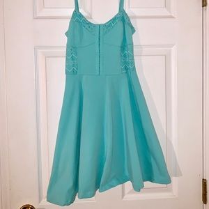 Blue Aeropostale Dress with Side Lace